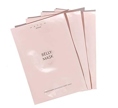 HATCH Mama - Natural Belly Mask Stretch Mark Targeting Sheet Mask | Non-Toxic, Plant-Derived, Mama-Safe (3-Pack) | Amazon (US)