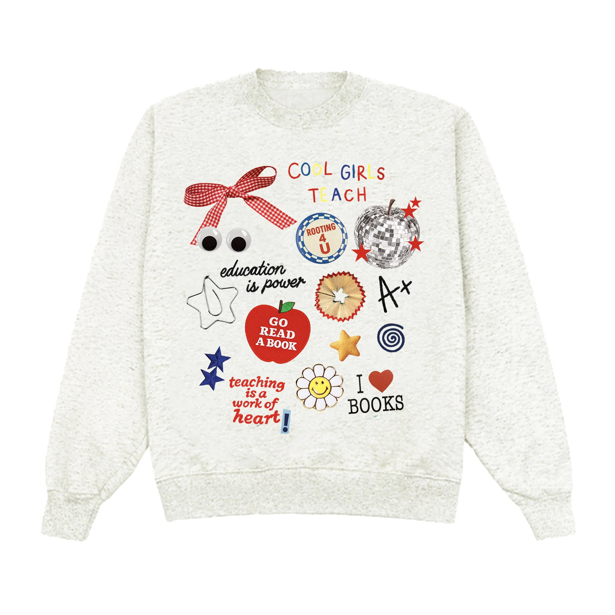 Teachers Charms Crewneck | Shop Kristin Jones