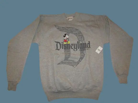New Disney Mickey Mouse Grey Hanes Sweatshirt Size Small | eBay US