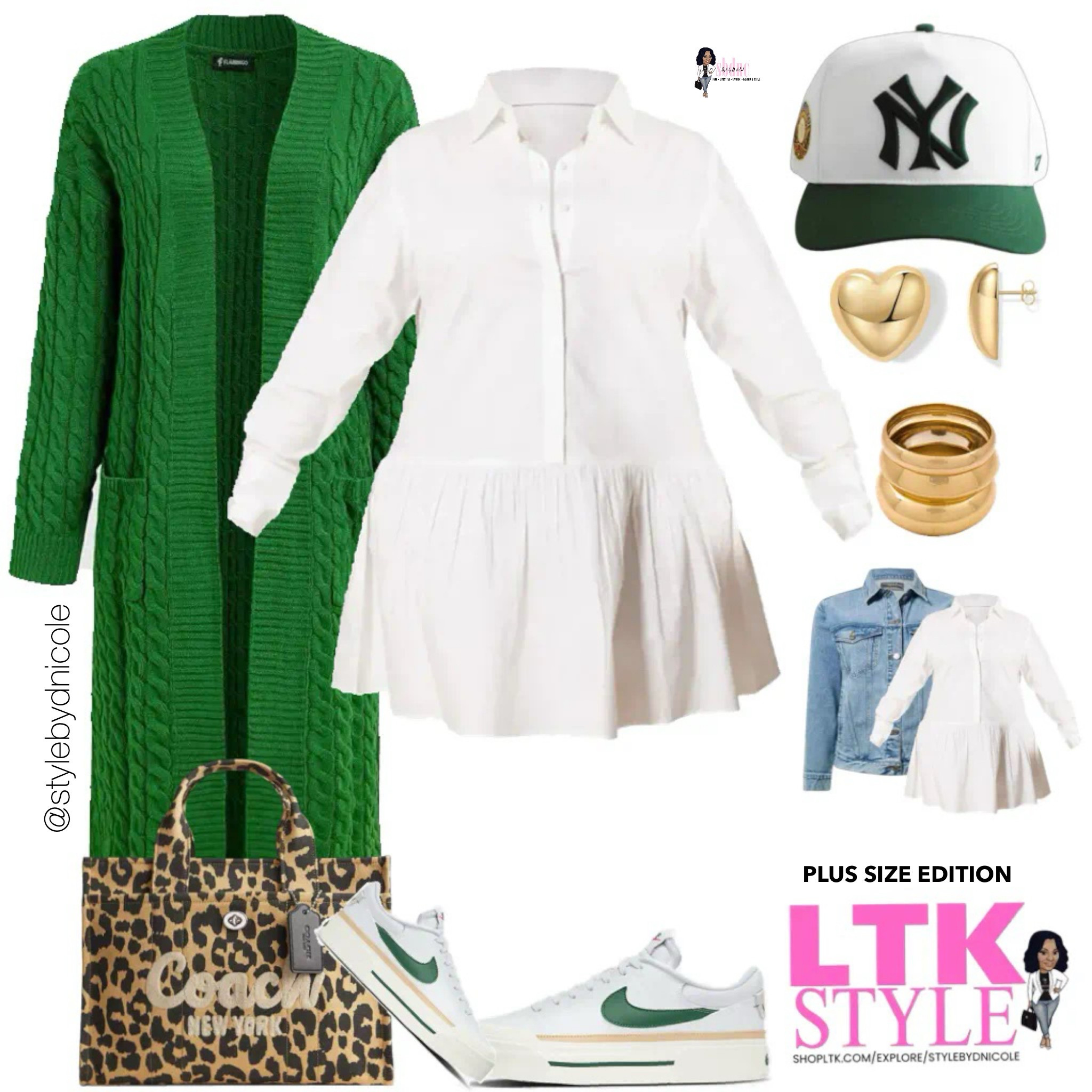 You can never go wrong with a dress and sneakers! 

Available in sizes 12-24!

#LTKPlusSize #LTKMidsize #LTKParties