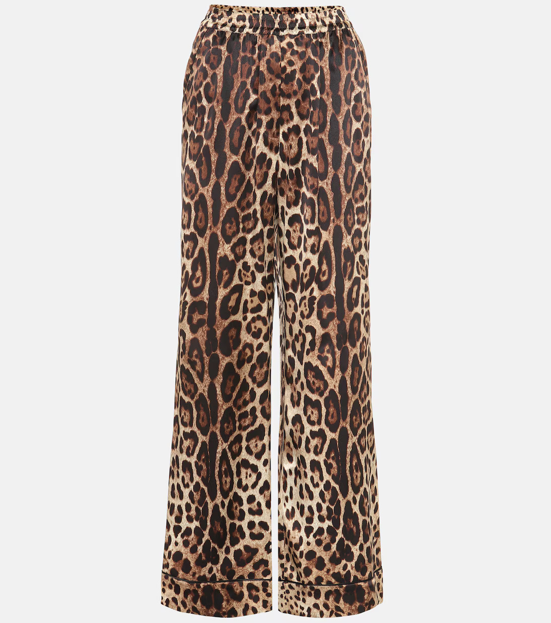 Leopard-print silk pants | Mytheresa (UK)