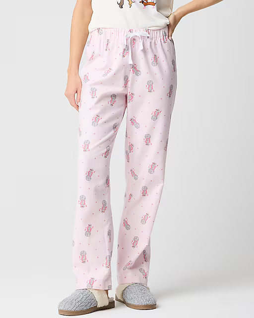 Petite flannel pajama pant | J.Crew Factory