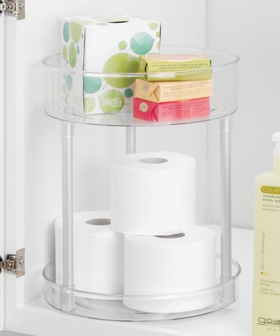 iDesign Bath Organization - Metro Ultra 2-Tier Bath Spinner | Zulily