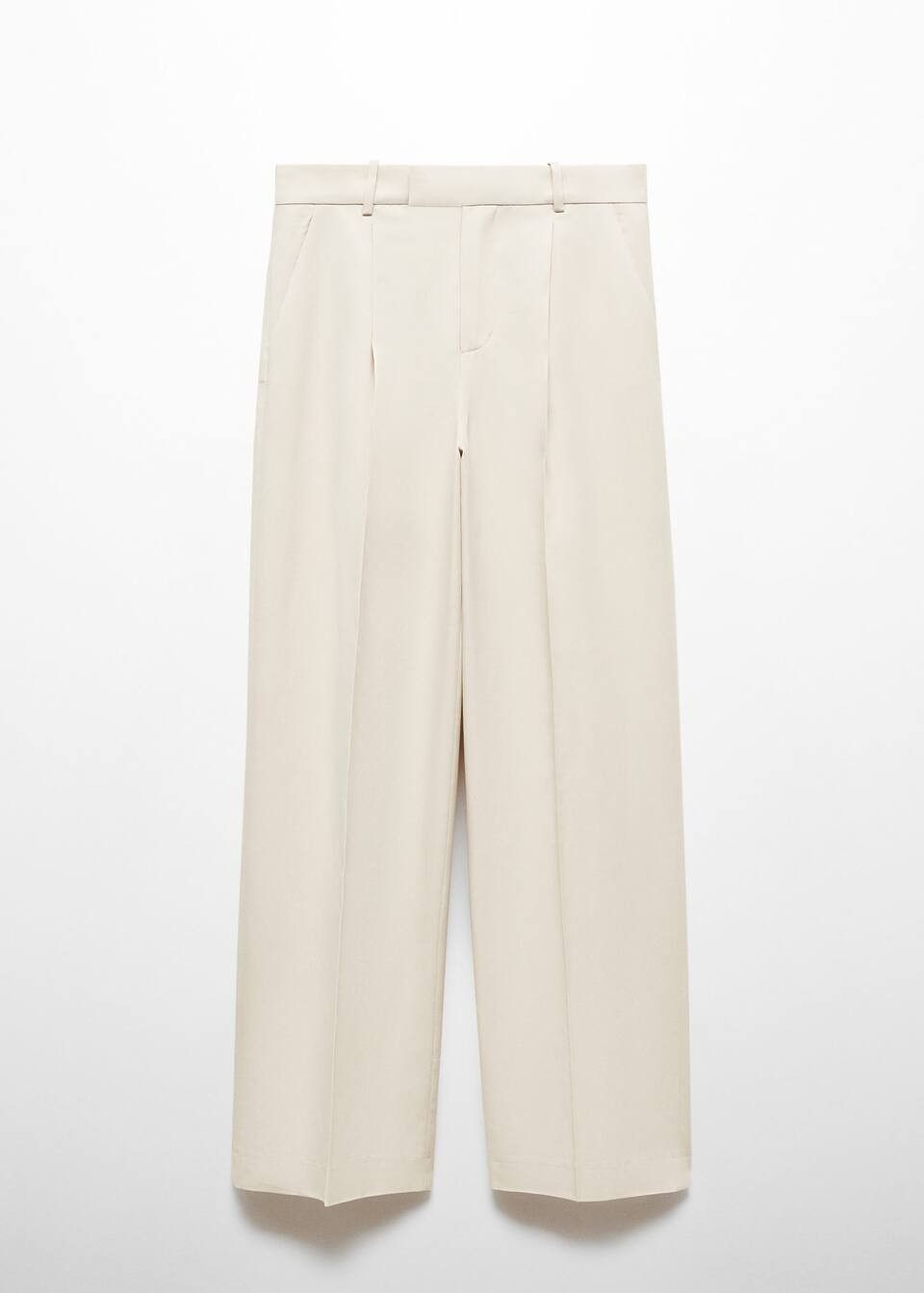 Pleated suit pants -  Women | Mango USA | MANGO (US)