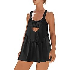 Tennis Dress for Women Love All Tennis Dress Onesie Oversized Athletic Romper, Built-In Bra and S... | Amazon (US)