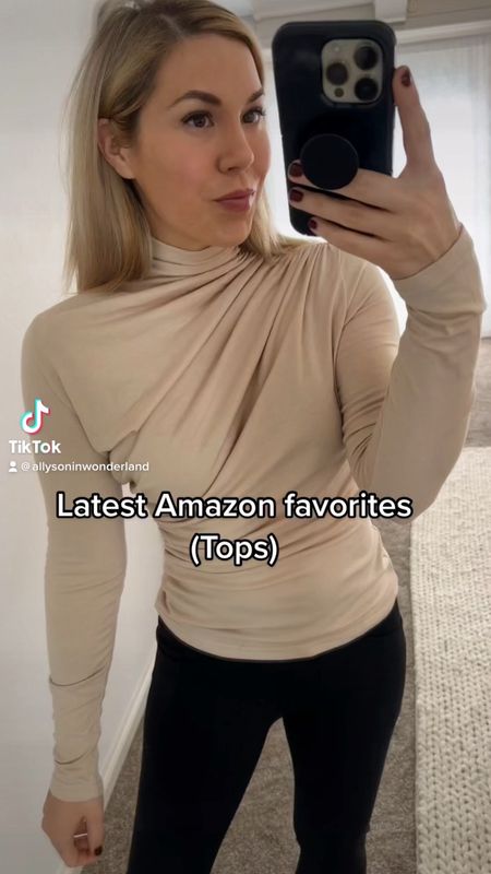 Amazon top
Amazon fashion 
Amazon finds
Top
Sweater 

#LTKFind #LTKunder50 #LTKstyletip