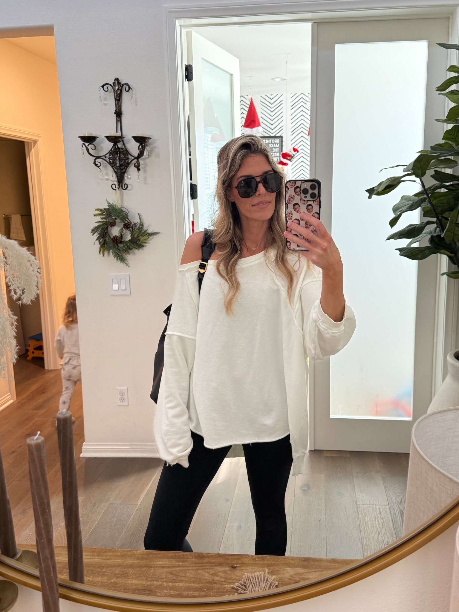 What I’m wearing today to chase my toddler in the background around 😂🤪

Free People, Alo, sherpa slides, Zara, toddler girl outfit, toddler girl fall outfit, mom outfits, everyday casual outfit, school drop off outfit, comfy everyday outfits, running errands outfit 

#LTKmomlife #LTKdayinmylife #LTKootd