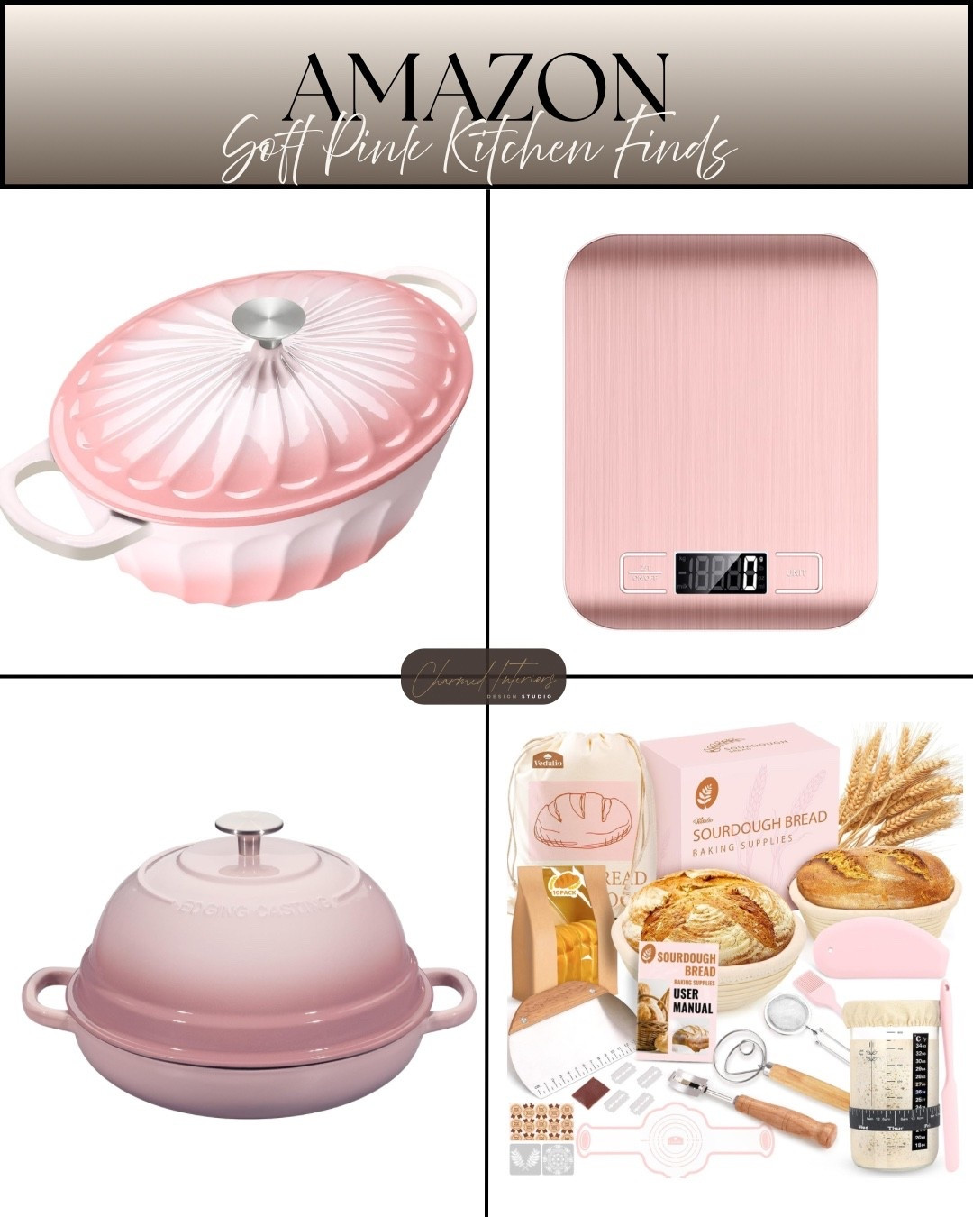Soft Pink Kitchen Finds #styledbycharmed #homedecor #amazonfinds

#LTKSaleAlert #LTKHome