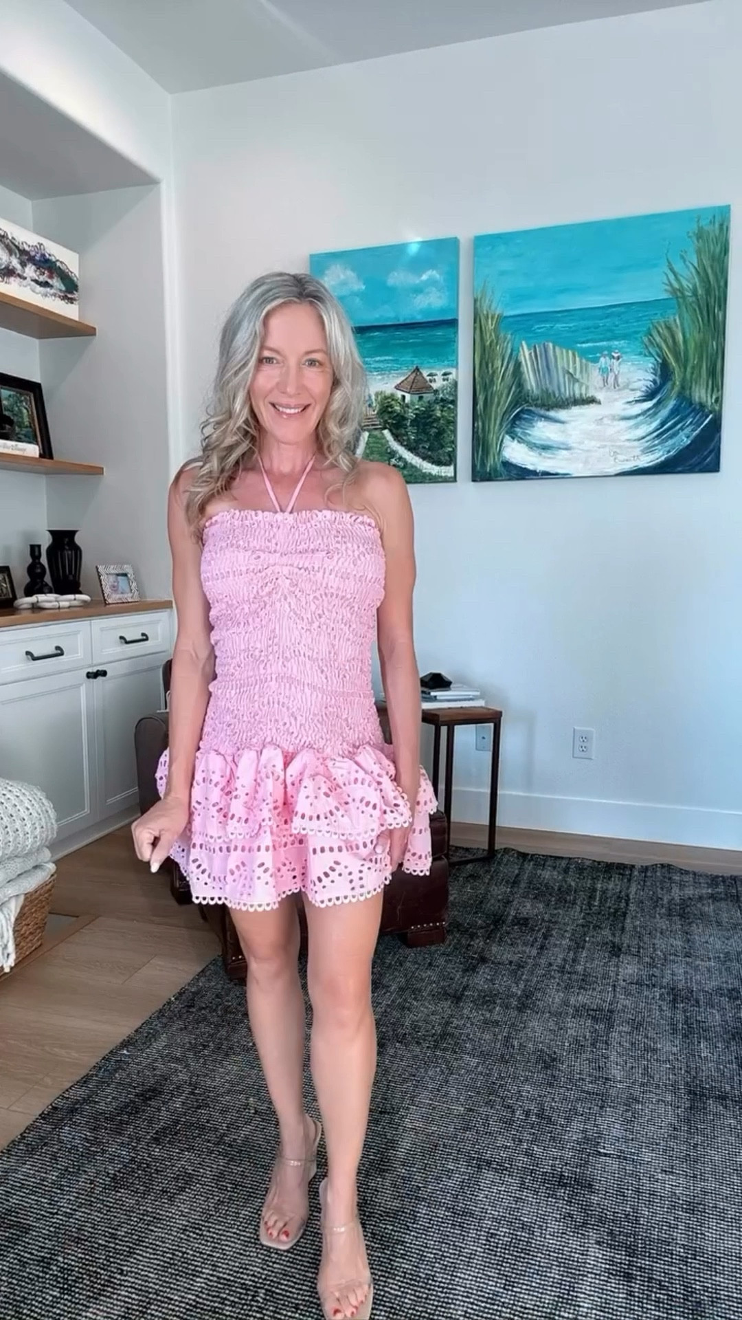 “Affordable, adorable, and comes in colors you didn’t even know you needed 😍✨ Who knew a little skort could brighten your space (and your mood)? Grab yours on Amazon before they’re gone! The pink dress is a regular dress.  Like and follow.
Comment Amazon for links.
#styleafter50 skort #amazon #ootd #march #spring