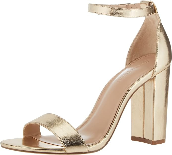 The Drop Women's Rebecca Strappy High Block-Heel Sandal Heeled | Amazon (US)