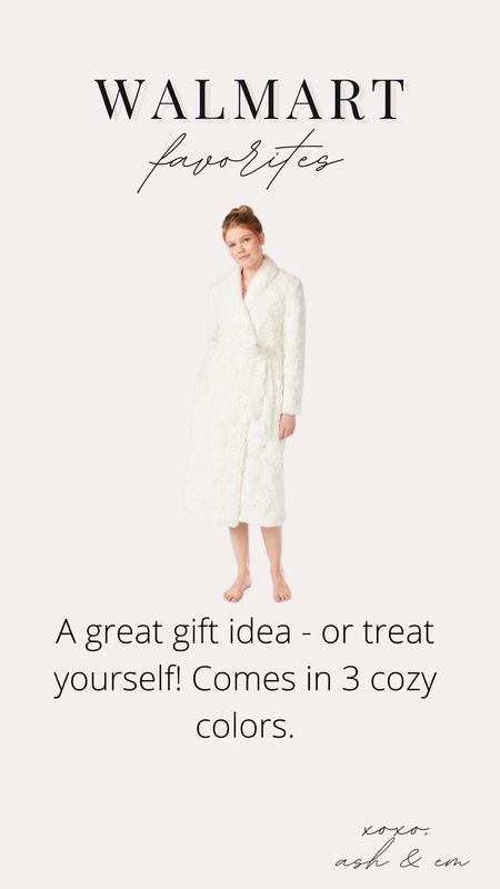 Walmart Favorites - Plush robe - Womens robe - bathrobe 

#LTKHoliday #LTKGiftGuide #LTKbeauty