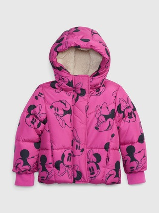 babyGap | Disney Minnie Mouse Heavyweight Puffer Jacket | Gap (US)