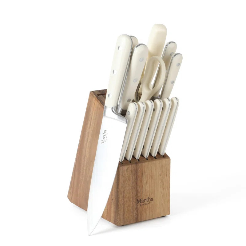 Martha Stewart 14 Piece Knife Block Set & Reviews | Wayfair | Wayfair North America