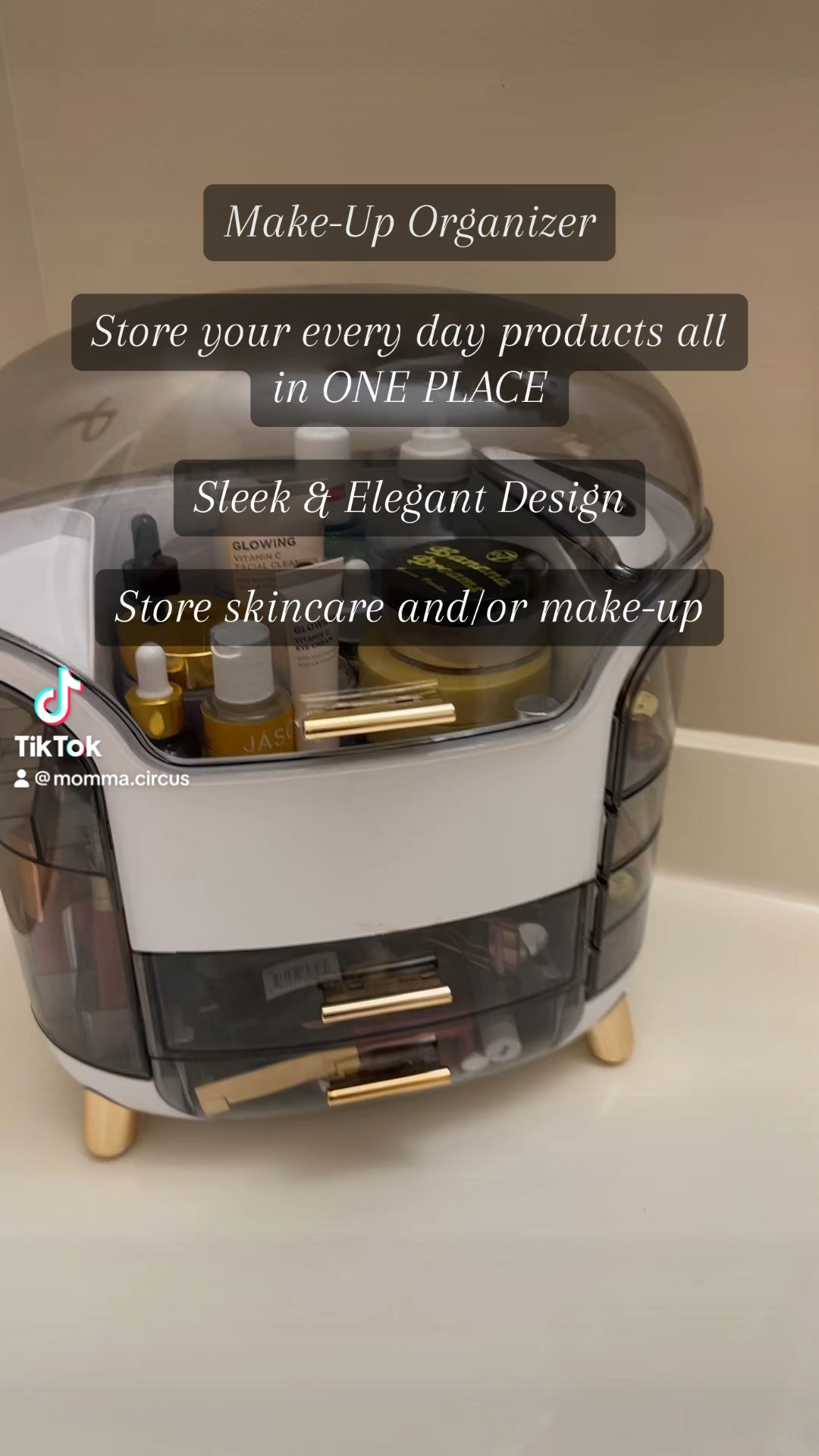 ELEGANT LARGE COUNTERTOP MAKE-UP /SKINCARE ORGANIZER #skincare #sale #organizer #makeup #musthave #cleangirl 


#LTKVideo #LTKfindsunder50 #LTKsalealert