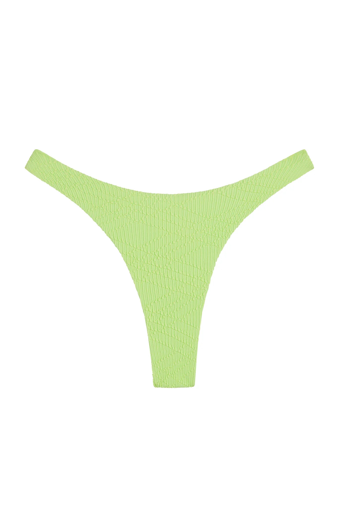 Tamarama Bottom - Honeydew Summer Plaid | Monday Swimwear