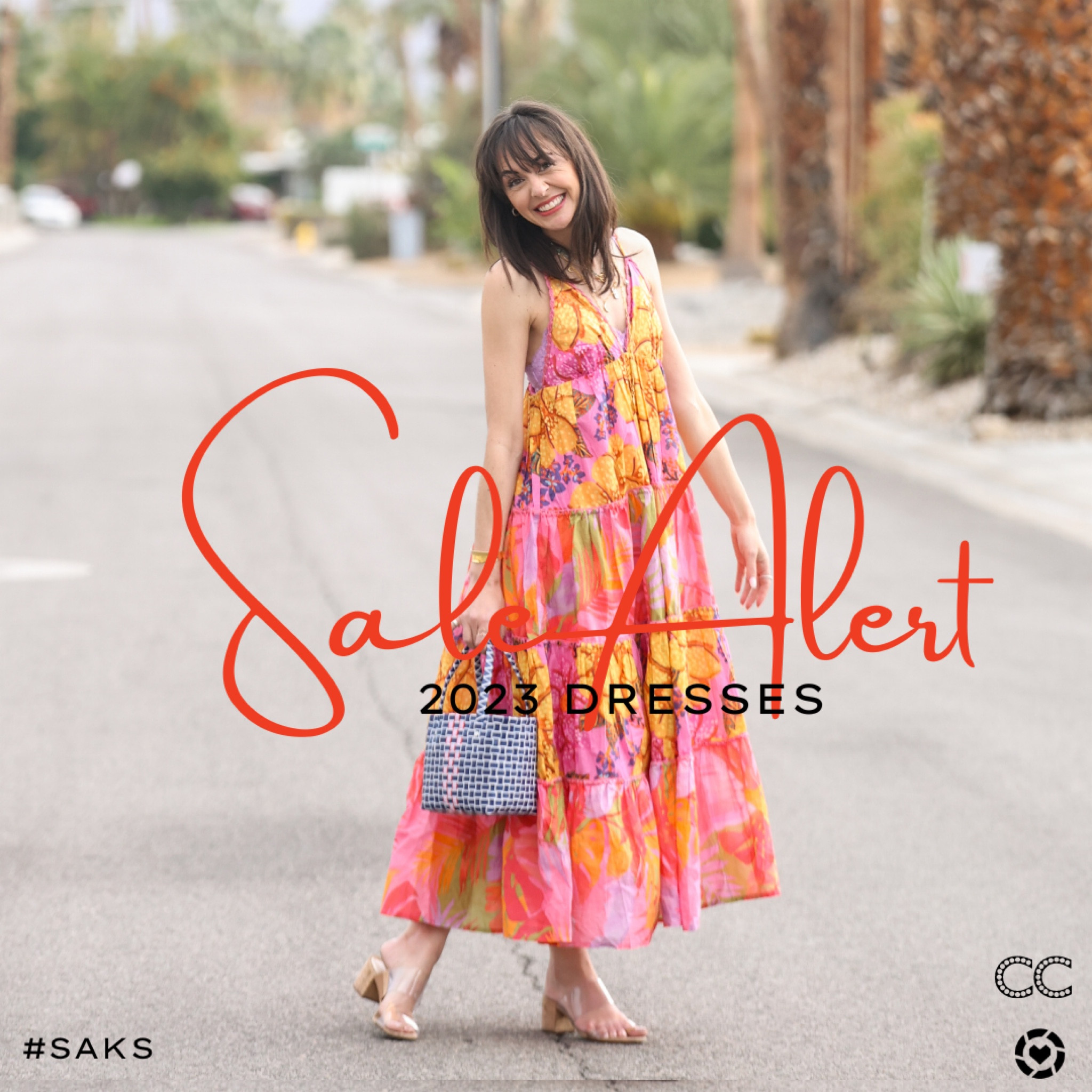 All of these dresses, 
Including the one I’m wearing, are on sale now at socks and have been featured in recommended recently on my website closetchoreography.com