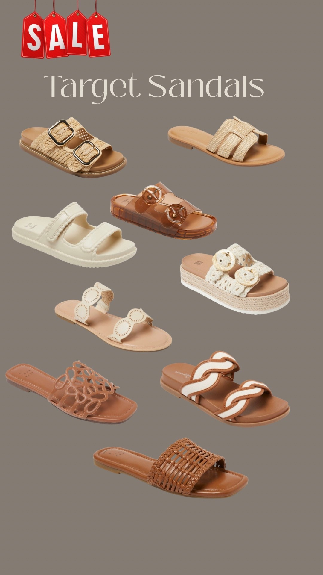 Target sandals are currently up to 40% off for the holiday weekend and these are my pics ￼

#LTKootd #LTKmomlife