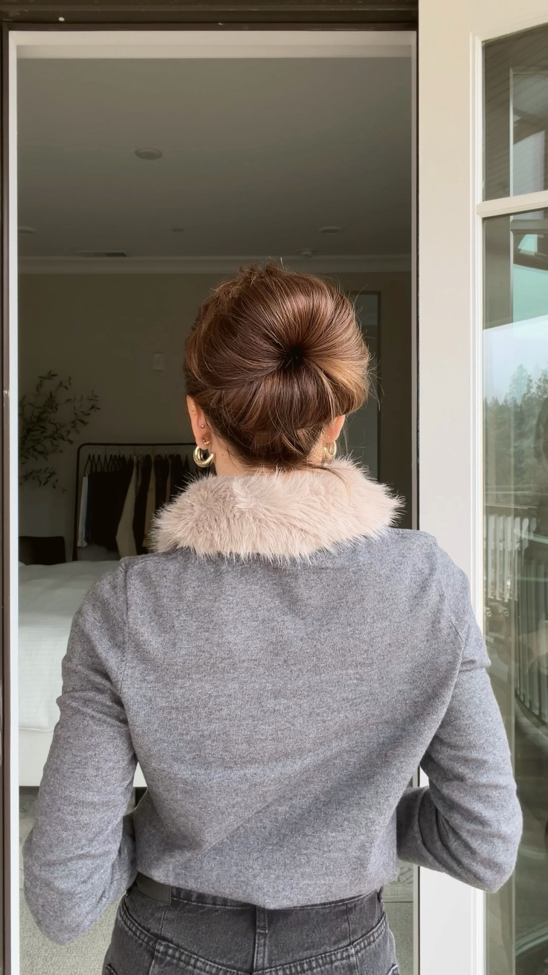 Craving more volume in your bun? Hide a scrunchie in it 💁‍♀️

Start by pulling your hair into a ponytail and securing it with an oversized scrunchie. Split the ponytail horizontally, lifting the top half up and pulling the bottom half down. Wrap a stretchy hair tie around the scrunchie to lock it in place. Gently pinch and pull until the scrunchie disappears and everything looks full and fluffy. Tuck in loose ends, or leave them out depending on your mood.

Hello, volume ✨

#LTKBeauty #LTKFindsUnder50 #LTKSeasonal