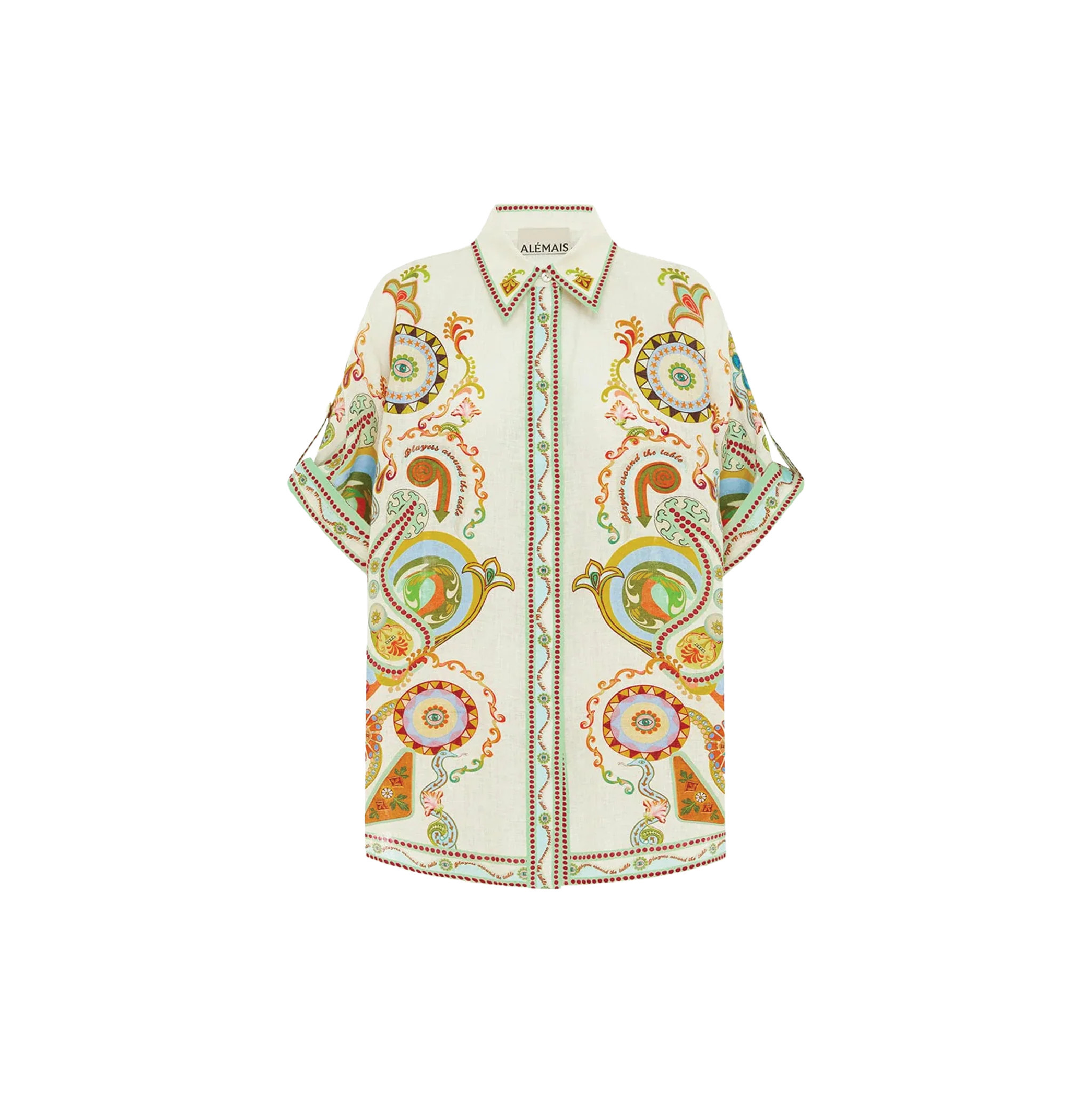 Pinball Linen Shirt | Le Weekend Studio