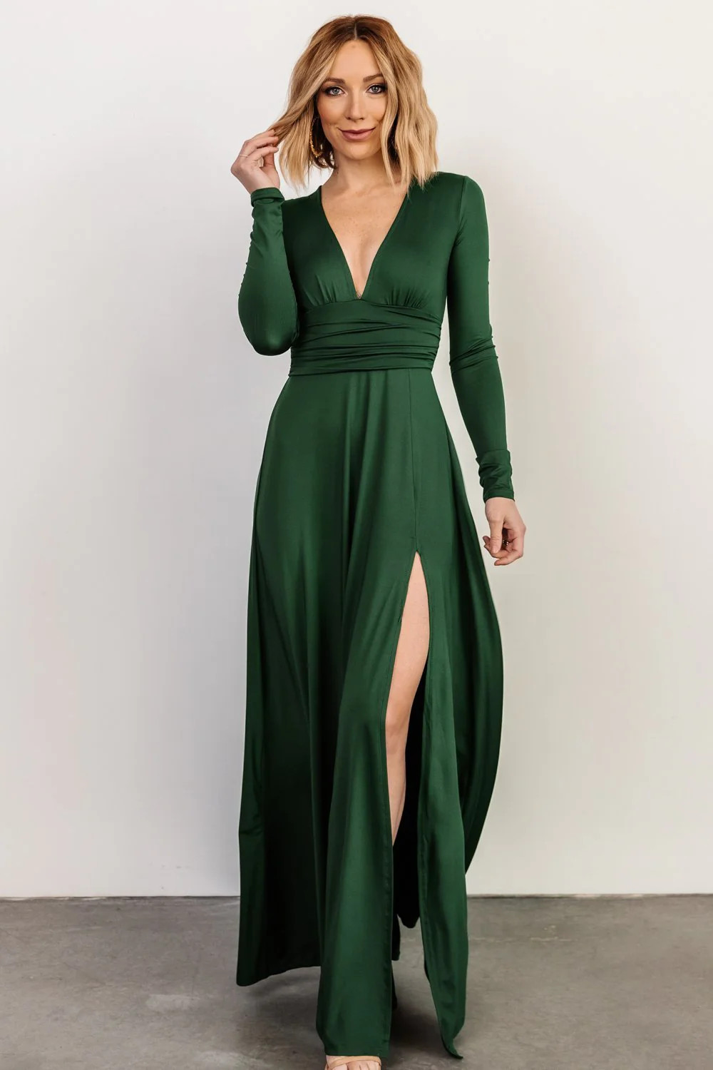Arianna Maxi Dress | Hunter Green | Baltic Born