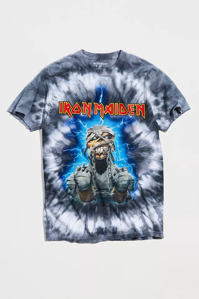 Iron Maiden Power Tie-Dye Tee | Urban Outfitters (US and RoW)