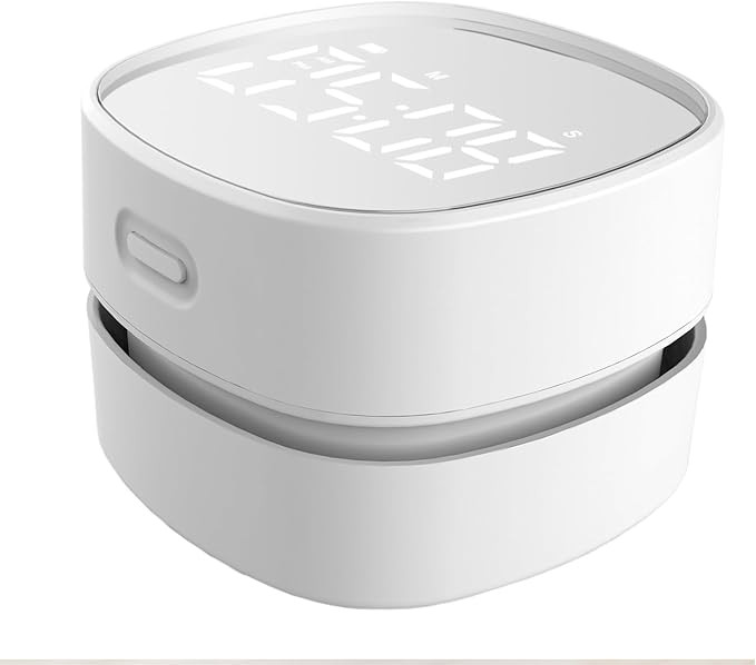 ODISTAR Counter Vacuum Cleaner,Mini Table dust Sweeper Energy with Digital Timer,Endurance up to ... | Amazon (US)