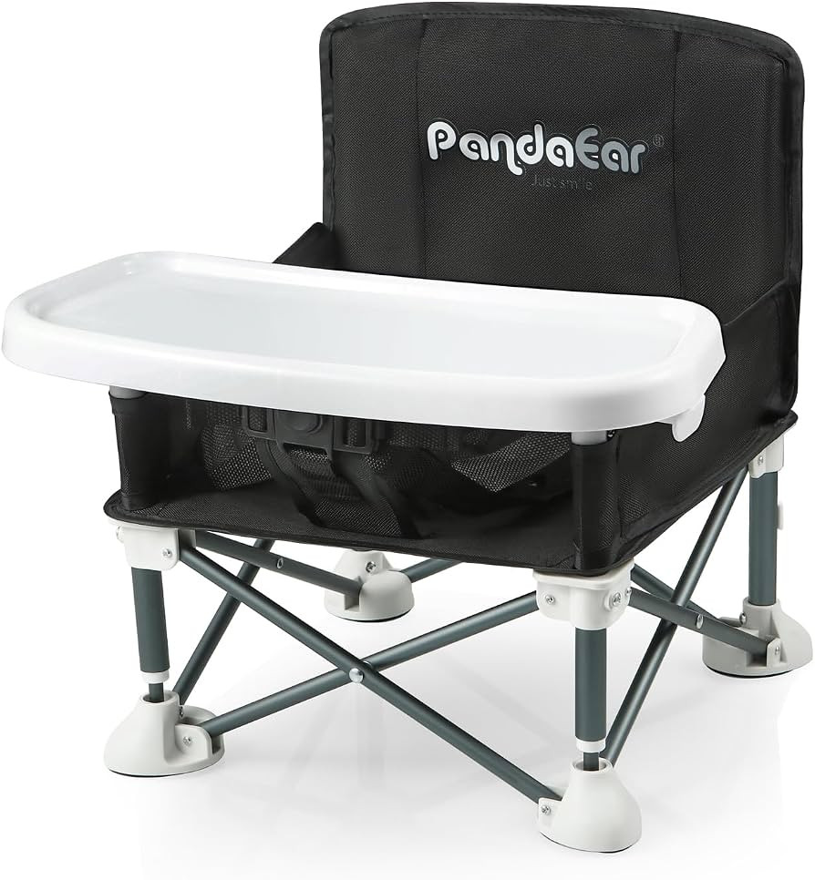 PandaEar Portable Baby Seat Travel| Compact Fold with Straps for Indoor/Outdoor Use| Great for Ca... | Amazon (US)