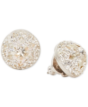Kate Spade New York Crystal Flower Dome Stud Earrings | Macys (US)