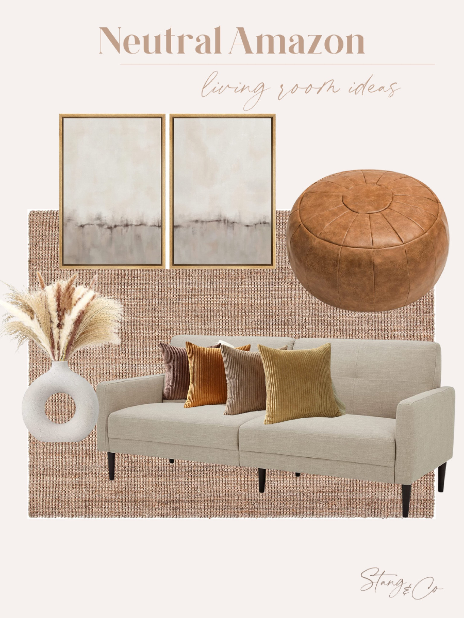 Neutral Amazon living room ideas 

#LTKstyletip #LTKhome #LTKunder100