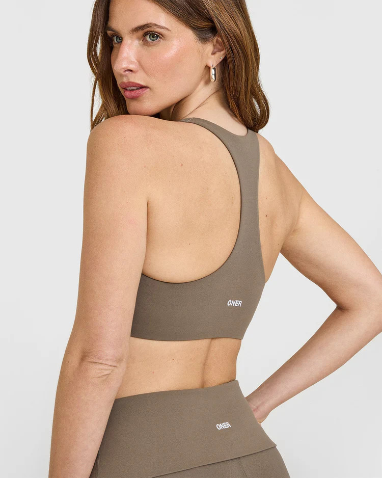 SoftMotion™ Sports Bra 
 Moss Brown | Oner Active (UK / US)