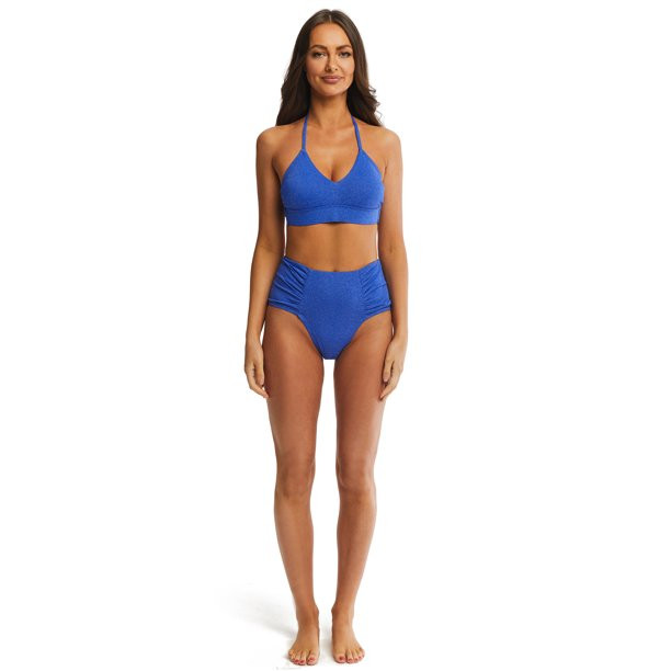 Time and Tru Women's Halter Bralette Bikini Top | Walmart (US)