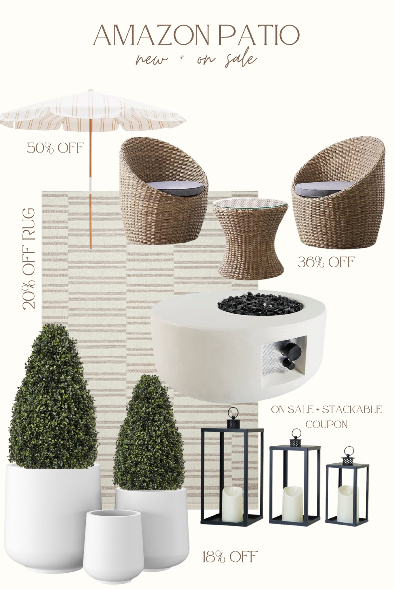 Amazon patio deals
Amazon home
Outdoor furniture
Outdoor couch
Fire pit 

#LTKhome #LTKsalealert #LTKSeasonal