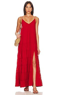 LSPACE Goldie Coverup Dress in Redwood from Revolve.com | Revolve Clothing (Global)