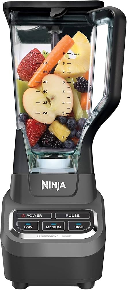 Ninja BL610 Professional 72 Oz Countertop 1000-Watt Base and Total Crushing Technology for Smooth... | Amazon (US)