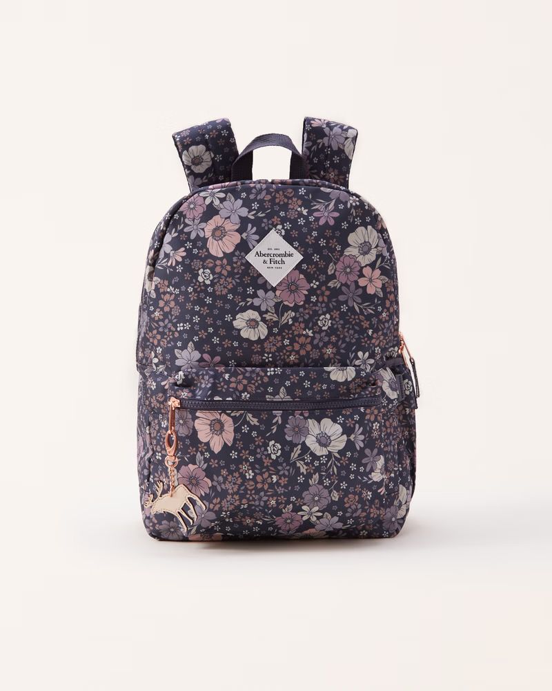girls logo backpack | girls new arrivals | Abercrombie.com | Abercrombie & Fitch (US)