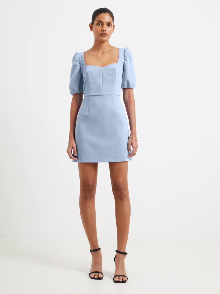 Berina Whisper Puff Sleeve Dress | French Connection (US)