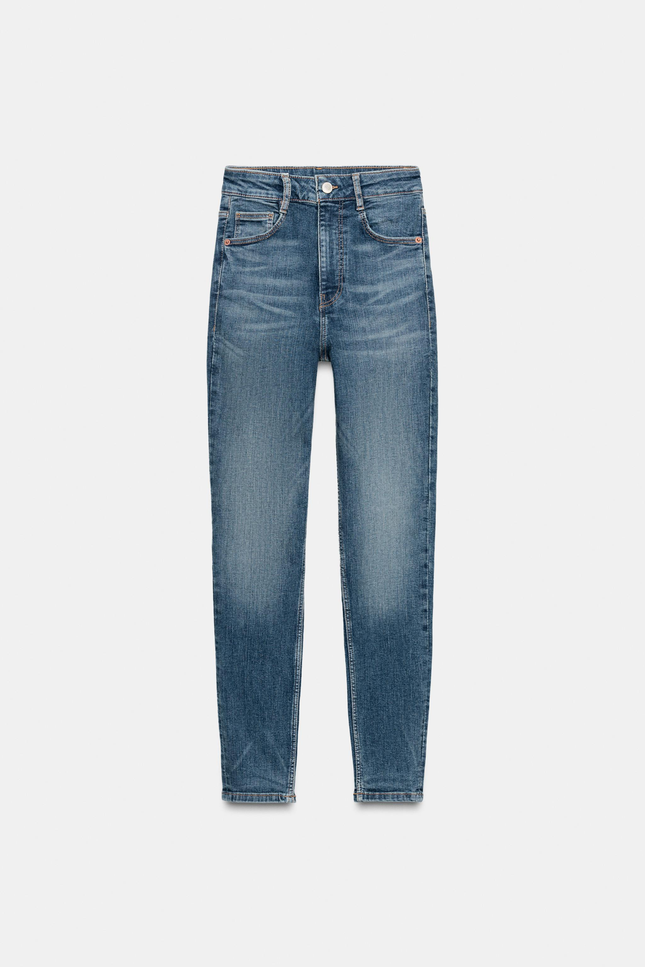 TRF HIGH-WAIST SKINNY JEANS$ 49.90 Blue Black Navy blueBlue | 3643/051/400Add to cartAddHIGH WAIS... | Zara US