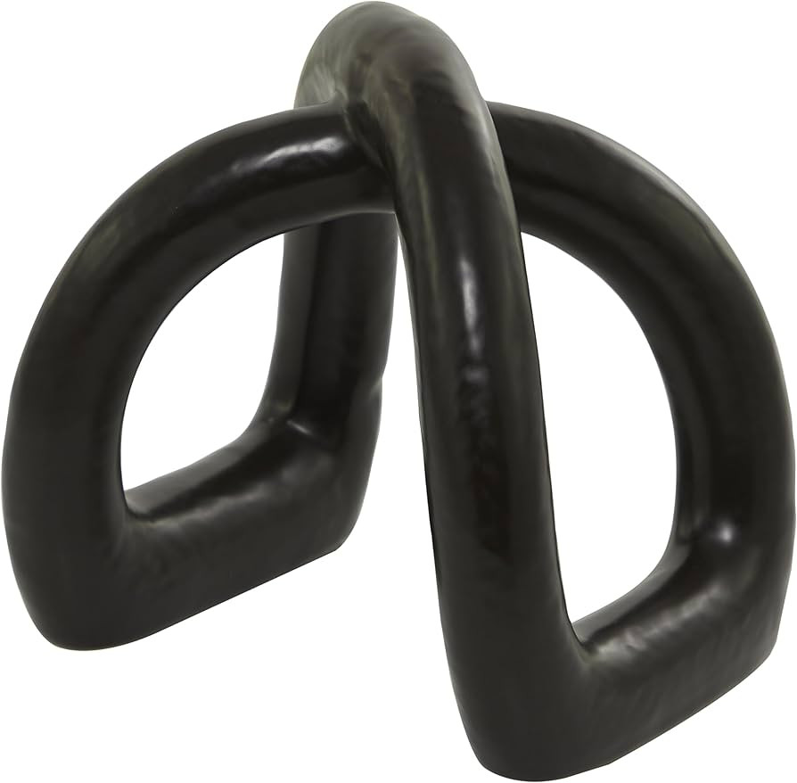 CosmoLiving by Cosmopolitan Porcelain Ceramic Abstract Decorative Sculpture Arched Home Decor Sta... | Amazon (US)