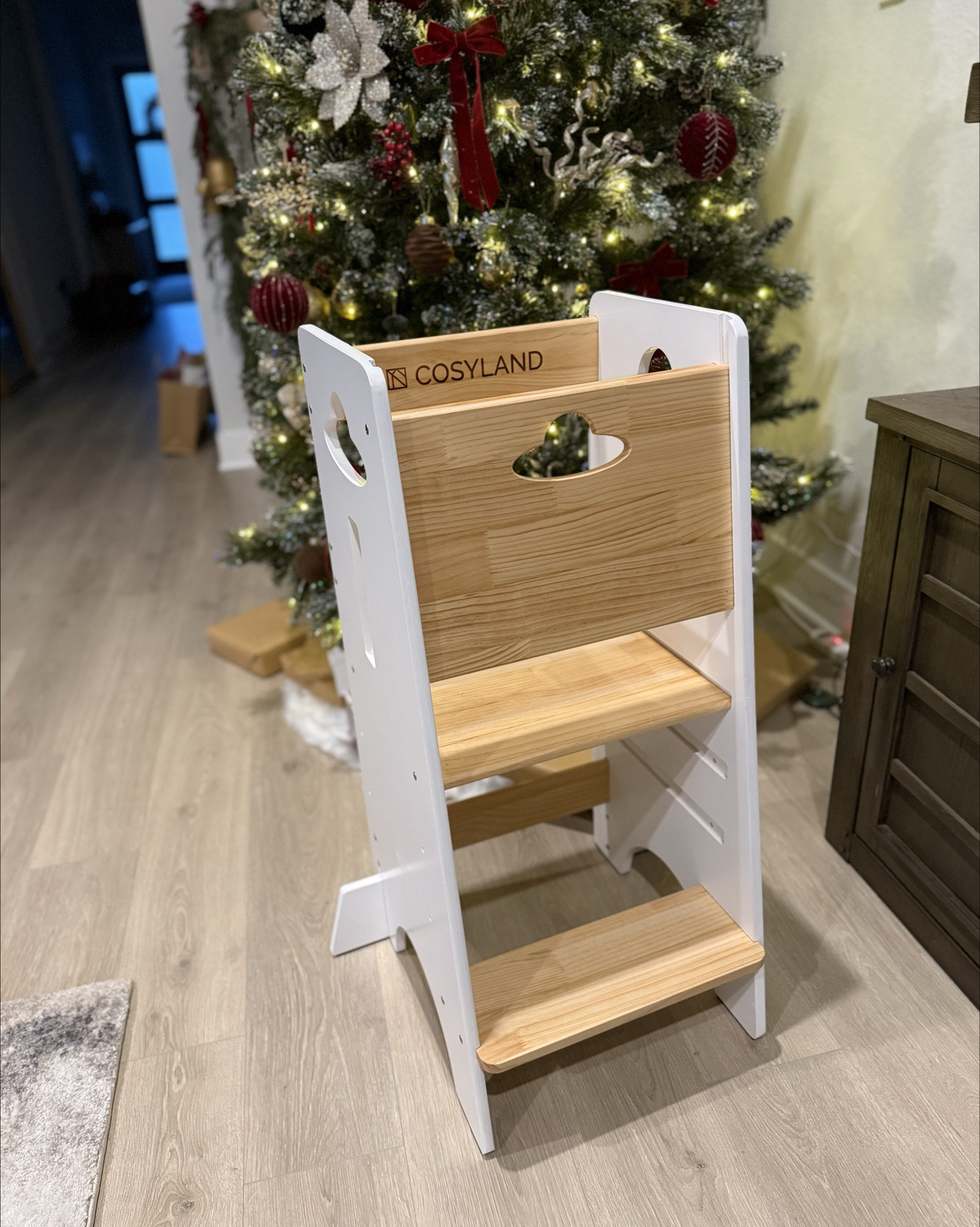 Santa came early and baby boy opened his gift. He decided to help me make gingerbread cookies tonight. 

#LTKGiftGuide #LTKBaby #LTKKids