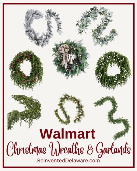 Walmart wreaths and Garlands are gorgeous this year!

#LTKHoliday #LTKSeasonal #LTKhome
