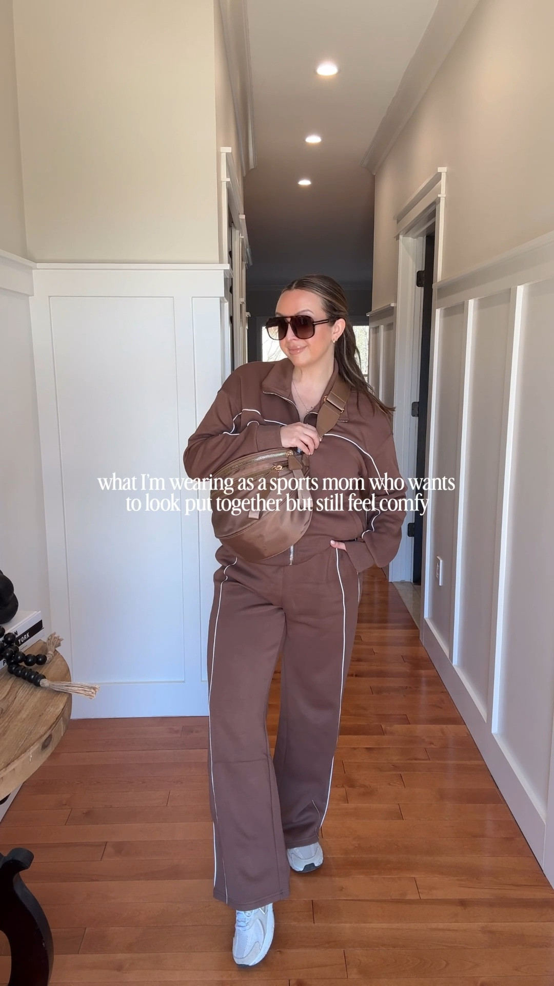 Sports mom 🤝 track suits 

#LTKgrwm #LTKootd #LTKTravel