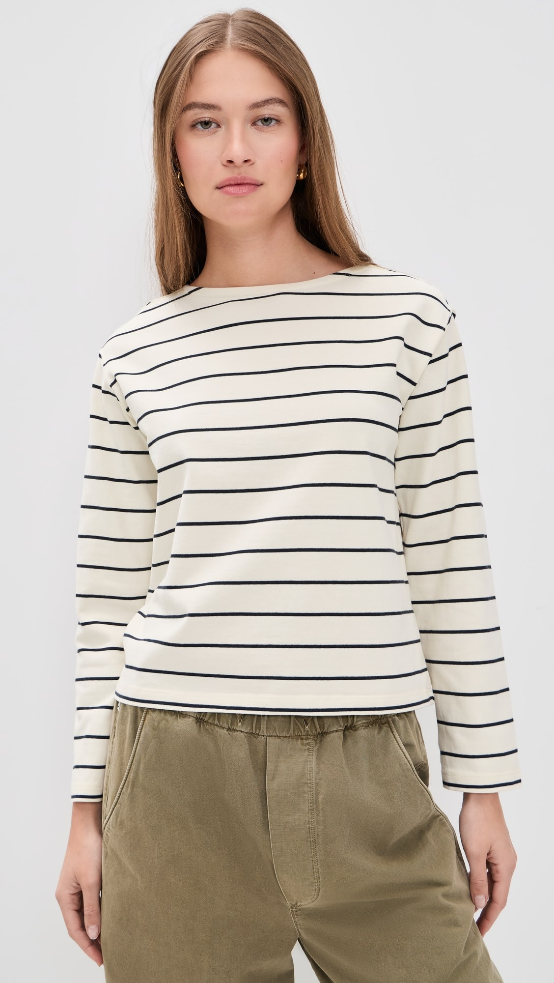 Luxe Sueded Mariner Tee | Shopbop