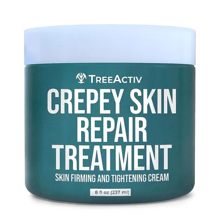 TreeActiv Crepe Skin Repair Lotion 8 fl oz Revitalize Hyaluronic Acid for Body Sagging Skin 500 Uses | Walmart (US)