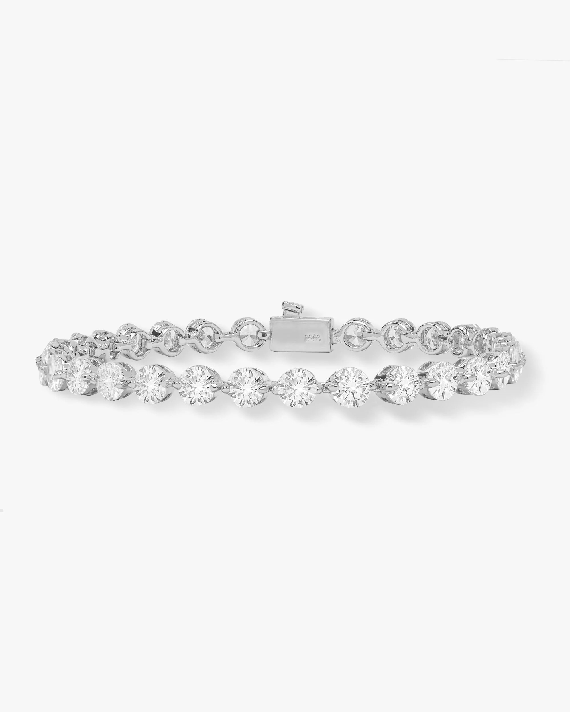 She's an Icon Tennis Bracelet - Silver|White Diamondettes | Melinda Maria Jewelry