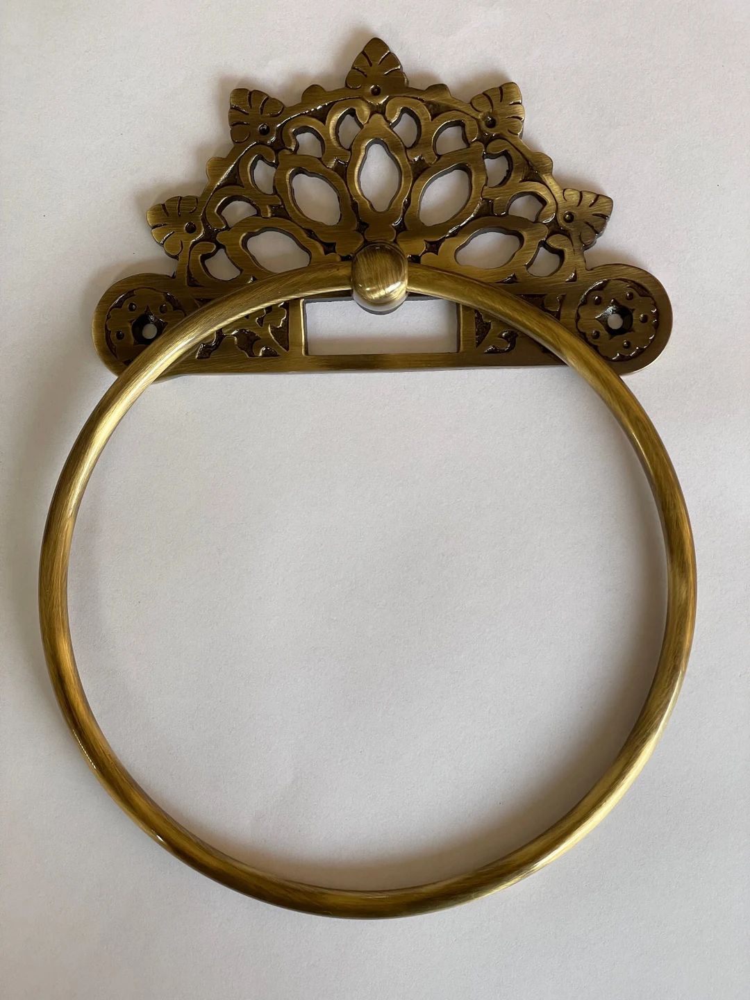 Brass Victorian Towel Ring / Directly From Manufacturer / - Etsy | Etsy (US)