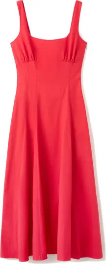 MANGO Starring Hailey Bieber Polly Cotton Blend Dress | Nordstrom | Nordstrom