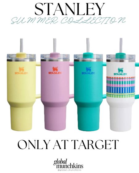 New for summer Stanley collection at Target! Perfect colors for summer time!

#LTKtravel #LTKfitness #LTKfamily