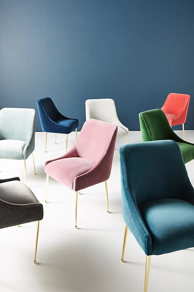 Velvet Elowen Chair | Anthropologie (US)