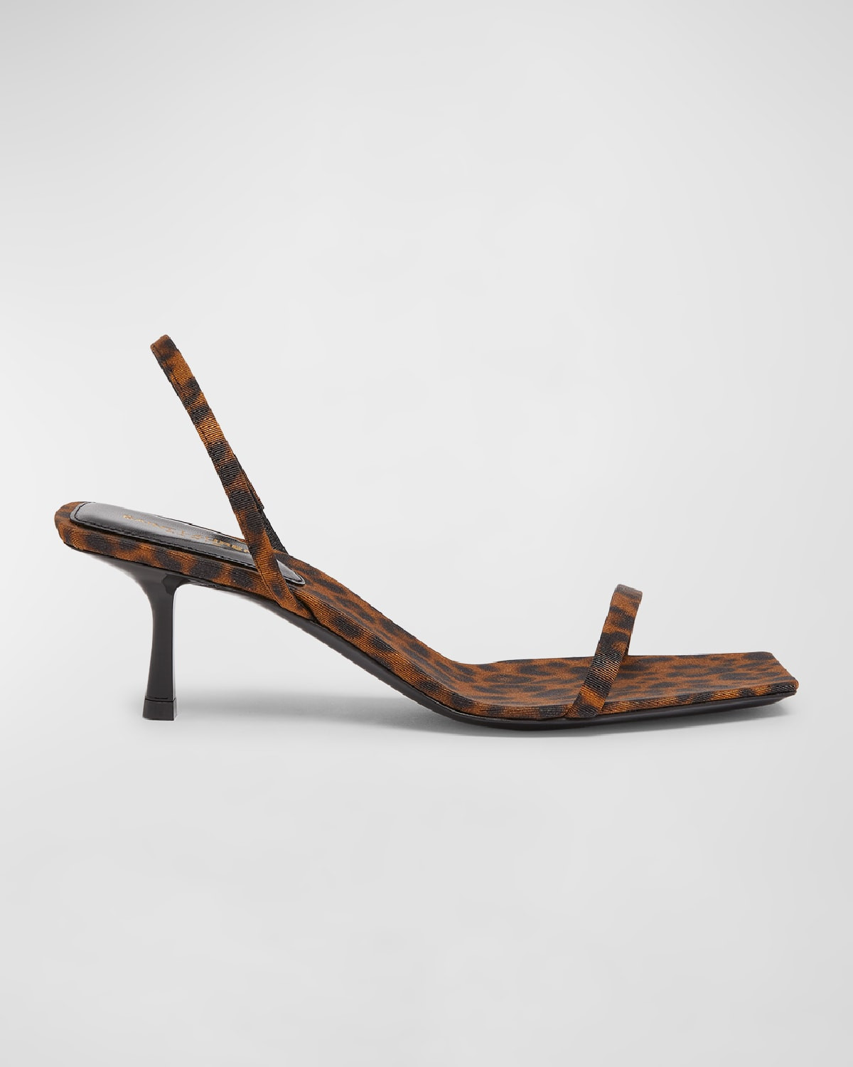Jaspe Leopard Slingback Sandals | Neiman Marcus