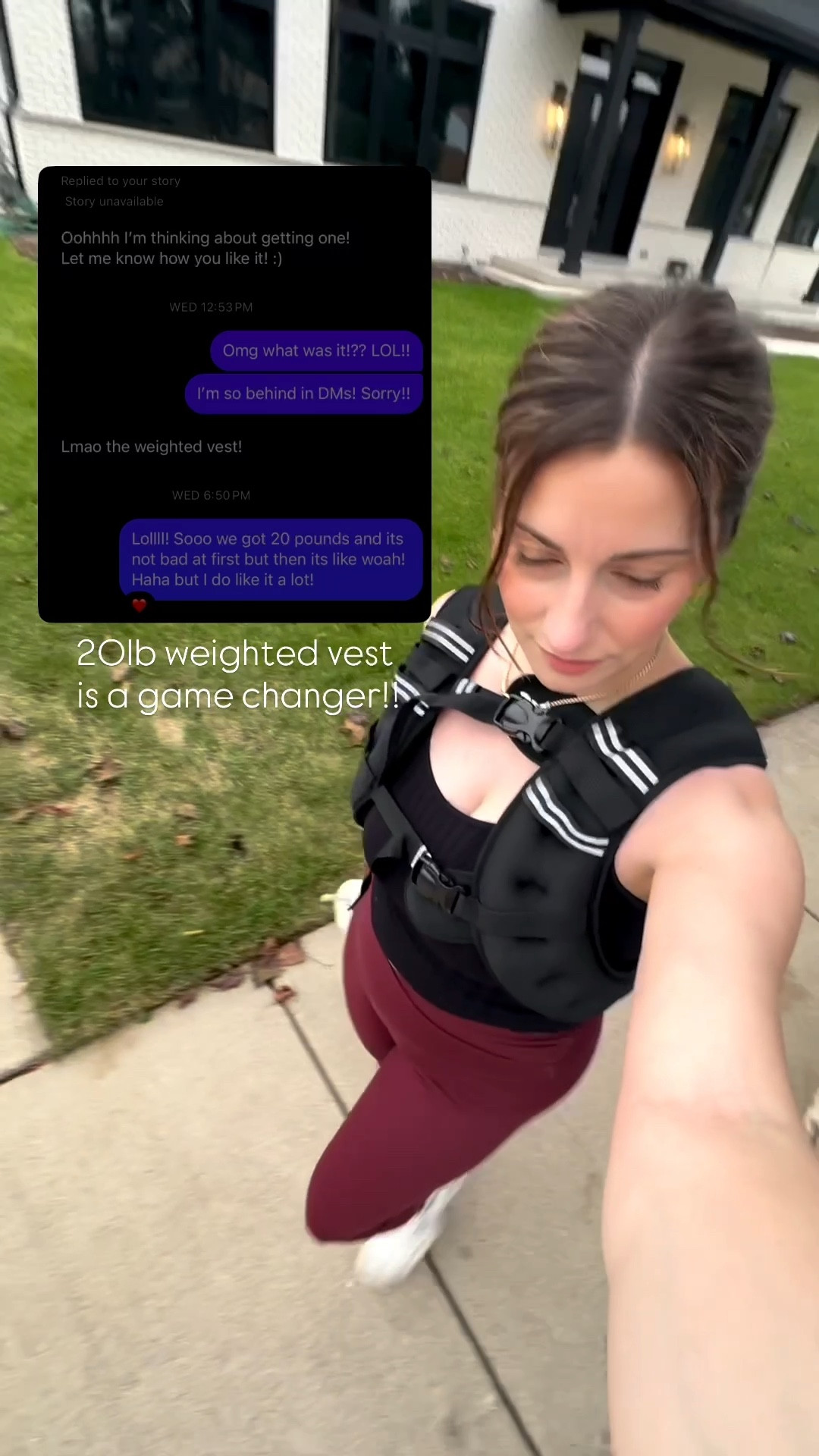 Weighted vest, workout gear, workout outfit, free weights, dumbbells, resistance bands, Bala bands, weight lifting, walking, workout set, sports bra, leggings, workout leggings, fitness, at home workout equipment, workout journey 

#LTKGiftGuide #LTKFindsUnder100 #LTKActive